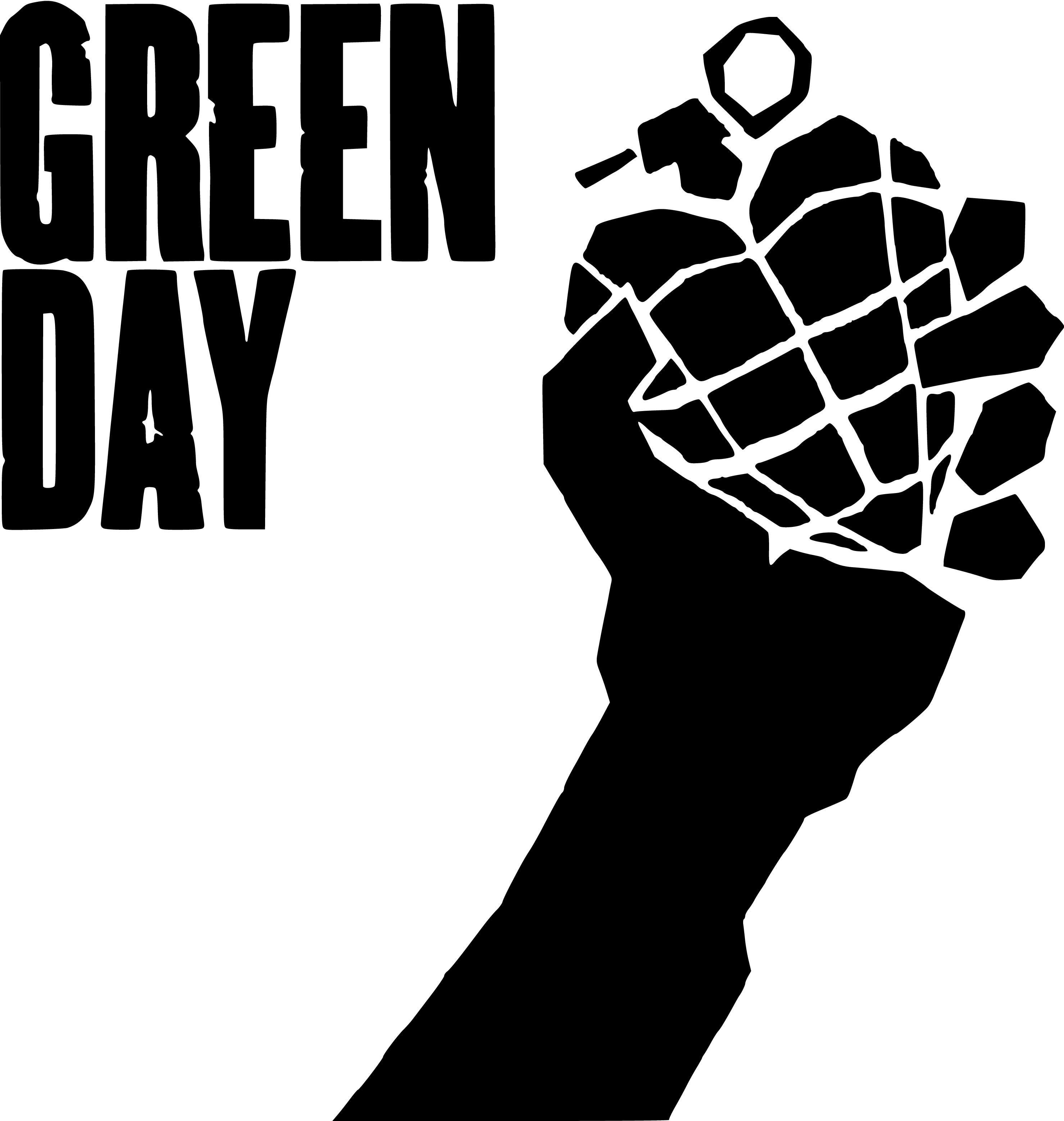 Green Day Band Logo - Green Day Rock Band Vinyl Decal Sticker Style 1