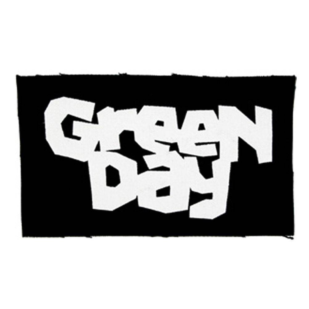 Green Day Band Logo - Green Day Band Logo Canvas Patch