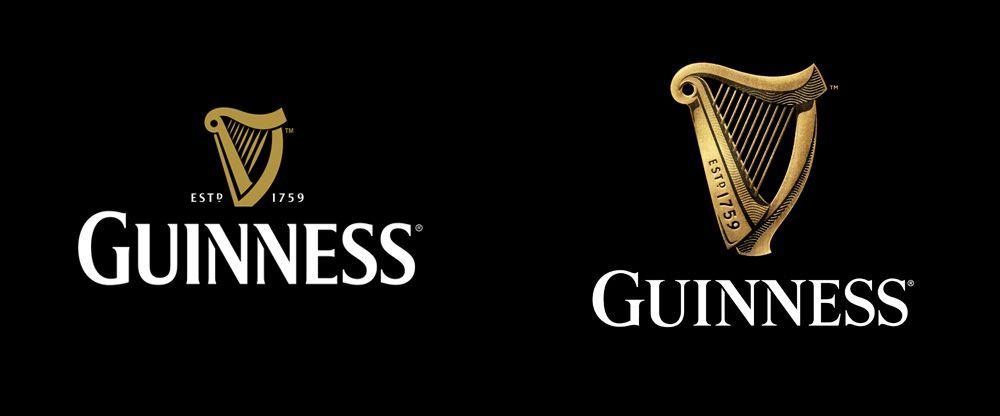 Guinness Beer Logo - Brand New: New Logo for Guinness by Design Bridge