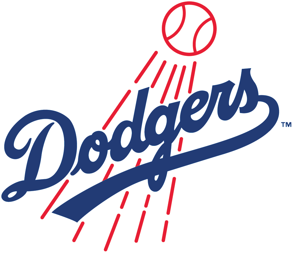 Dodgers Ball Logo - Los Angeles Dodgers Primary Logo - National League (NL) - Chris ...