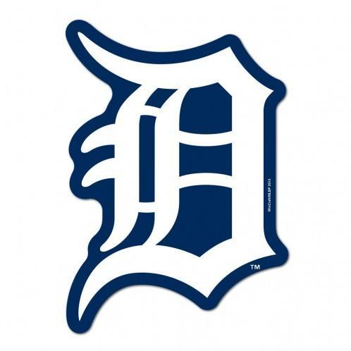 Detroit Tigers Logo - MLB Detroit Tigers Logo on the Gogo Grille Decal – SportsManiaUSA.com