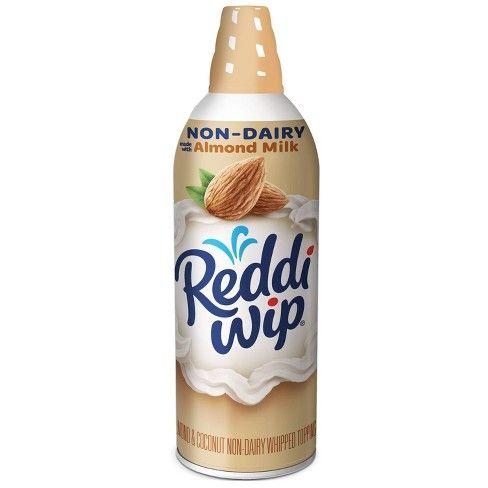 Reddi-wip Logo - Reddi Wip Almond & Coconut Non-Dairy Whipped Cream - 6oz