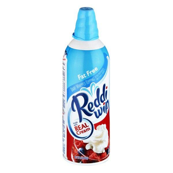 Reddi-wip Logo - Reddi Wip Whipped Cream Fat Free Aerosol Refrigerated