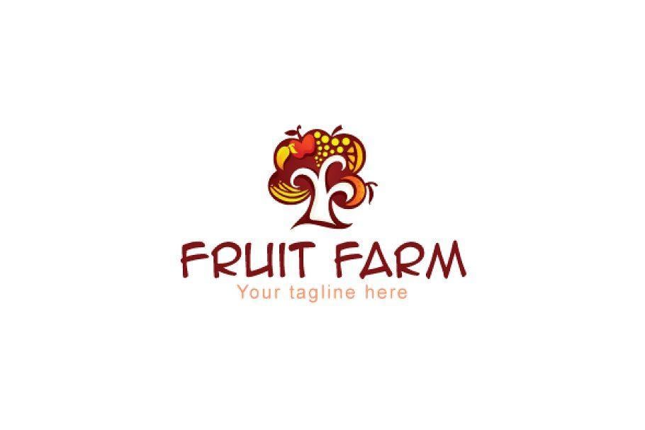 Farming Logo - Fruit Farm - Organic Farming Logo