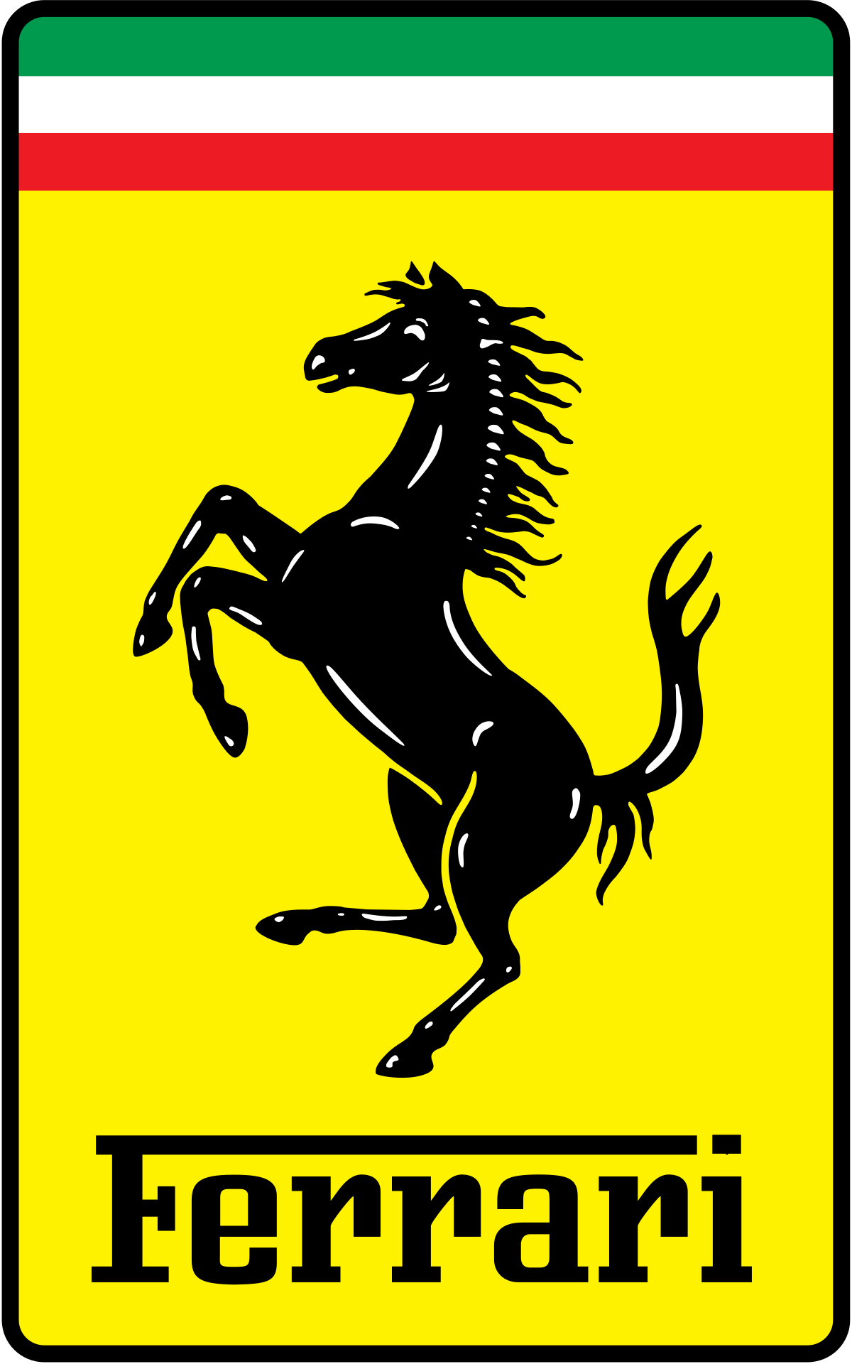 1960'S Racing Logo - Ferrari