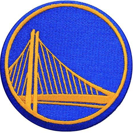 Warriors Logo - Official Golden State Warriors Logo Large Sticker Iron On NBA Basketball  Patch Emblem (ALT)