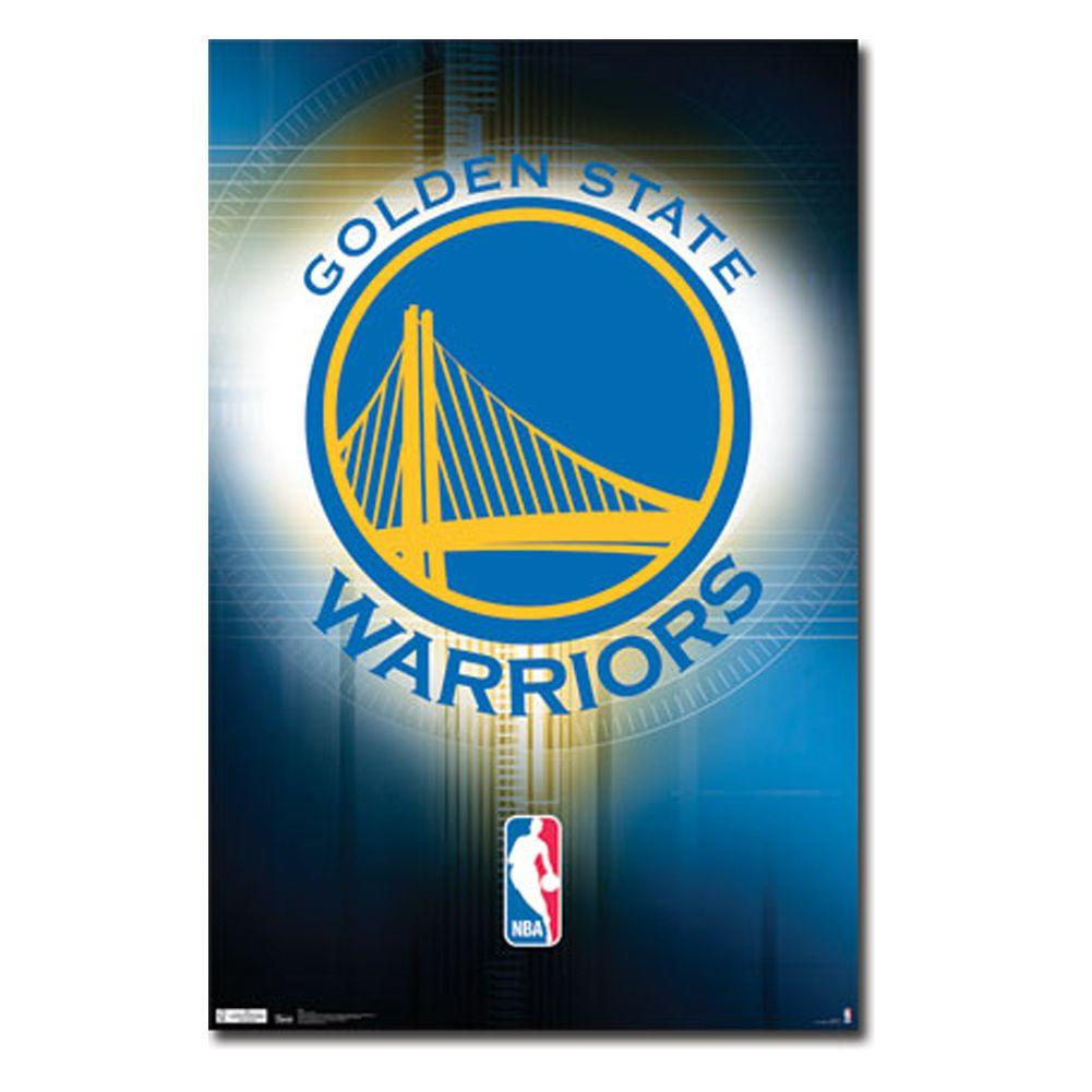 Warriors Logo - Golden State Warriors Logo 11 Wall Poster