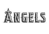 Black and White Angels Logo - ANGELS Trademark of Angels Baseball LP - Registration Number 3353457 ...