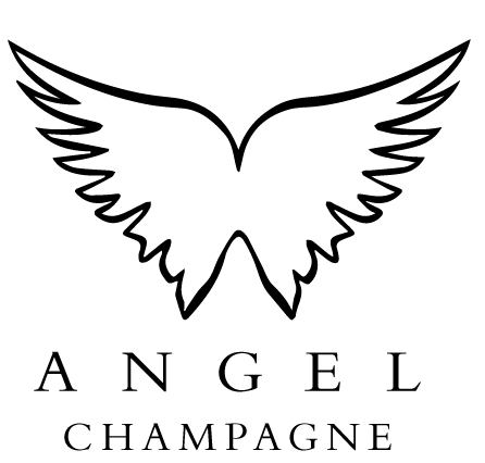 Black and White Angels Logo - Angel Champagne