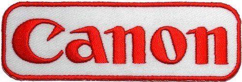 Canon Logo - Amazon.com: Canon Embroidered Iron on Patch ,Sew On Logo Clothes ...