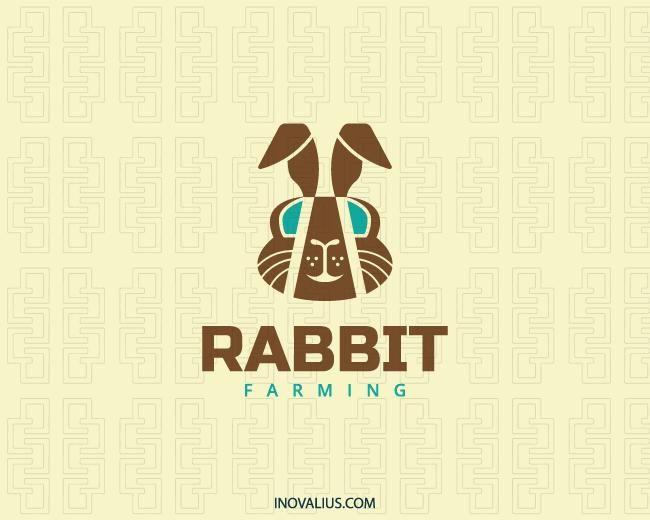 Farming Logo - Rabbit Farming Logo For Sale