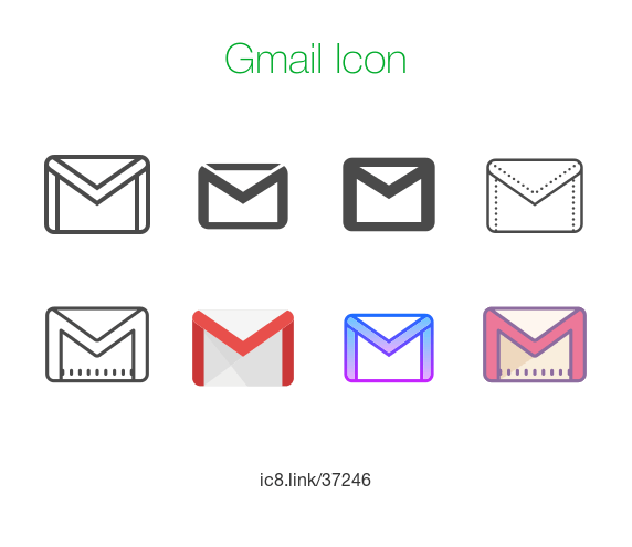 Gmail Logo - Gmail Icon - free download, PNG and vector