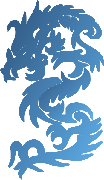 Chinese Blue Dragon Logo - Blue Chinese Dragon Clip Art clip art online