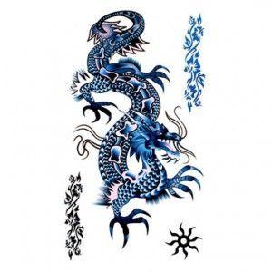 Chinese Blue Dragon Logo - chinese dragon image. Blue Chinese Dragon Tattoo