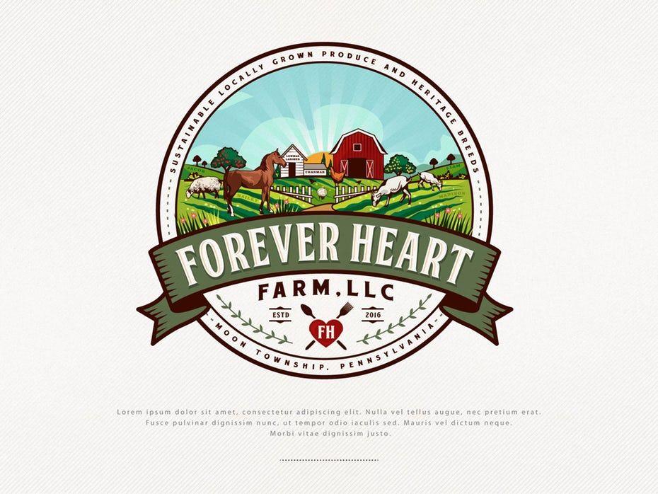 Farming Logo - 32 farm logos we really dig - 99designs