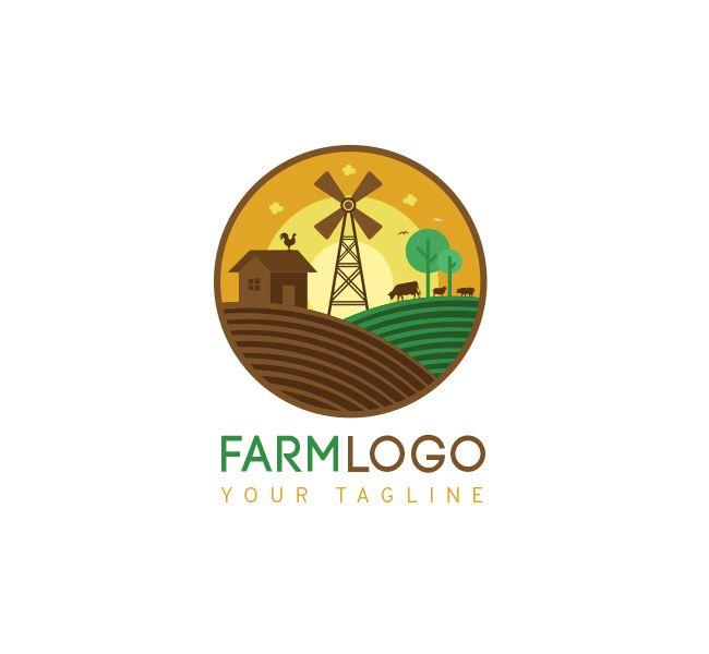 Farming Logo - Farm Logo & Business Card Template