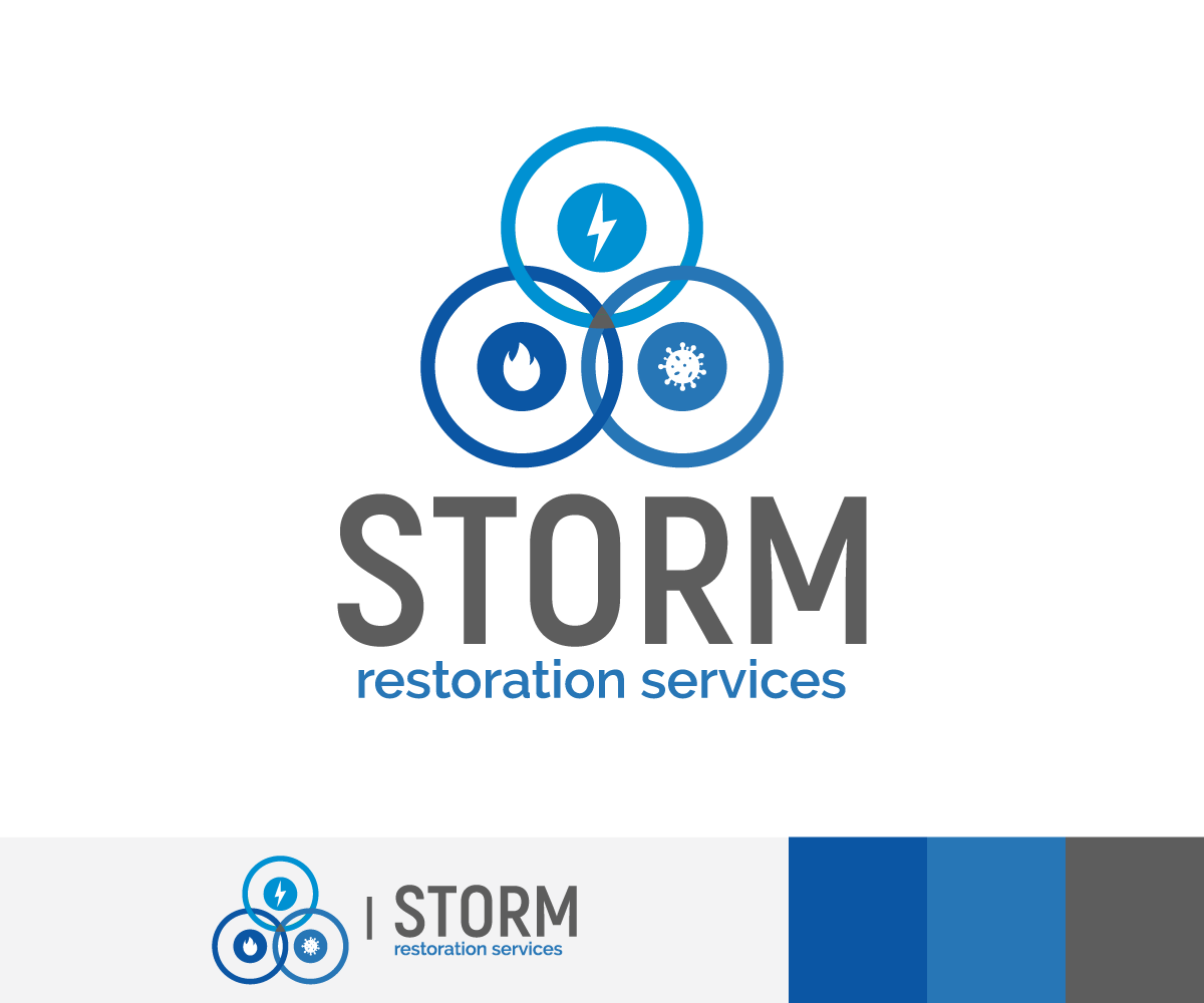 HR Company Logo - Elegant, Playful, It Company Logo Design for Storm Restoration ...