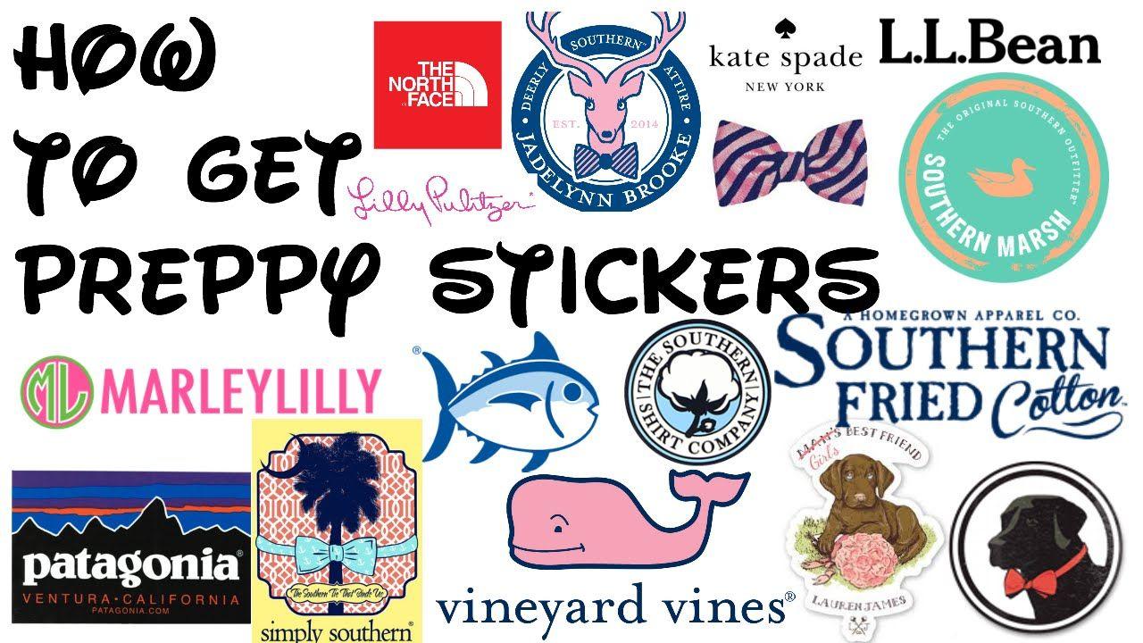 Preppy Logo - How To Get Preppy Stickers