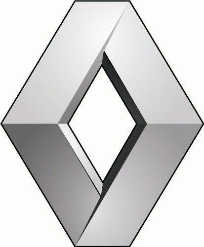 Renault Logo - Renault Logo Car Bumper Sticker 4