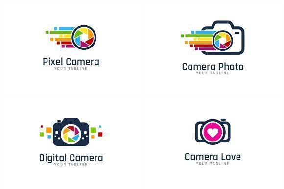 Camera Logo - 10 Camera Logo Bundle #1 ~ Logo Templates ~ Creative Market
