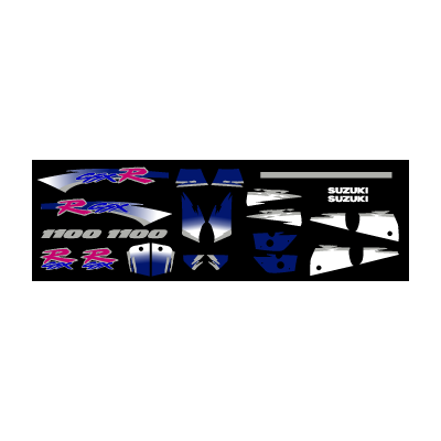 GSXR 1100 logo vector