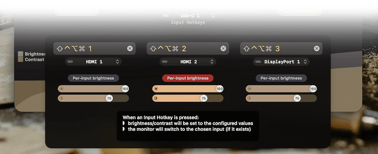 input hotkeys