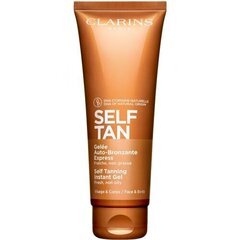 Спрей-автозагар для тела Clarins Self Tan Self Tanning Instant Gel, 125 мл цена и информация | Кремы для автозагара | 220.lv