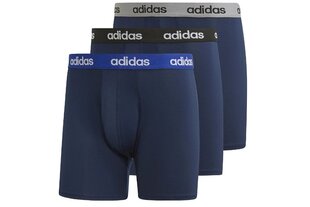 Apakšbikses vīriešiem Adidas 3-pack Navy FS8397, 3 gab. cena un informācija | Vīriešu apakšbikses | 220.lv