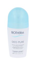 Rullīšu antipersperants Biotherm Deo Pure, 75 ml cena un informācija | Dezodoranti | 220.lv