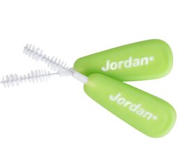 JORDAN Clinic zobstarpu birstītes 0,8 mm, 10 gab. cena un informācija | Zobu pastas, birstes | 220.lv