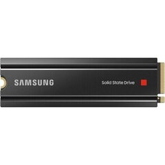 SSD|SAMSUNG|980 Pro|1TB|M.2|PCIE|NVMe|Write speed 5000 MBytes/sec|Read speed 7000 MBytes/sec|MZ-V8P1T0CW cena un informācija | Iekšējie cietie diski (HDD, SSD, Hybrid) | 220.lv