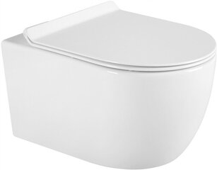 WC komplekts Mexen 5in1 Fenix Slim ar tualetes podu Carmen Rimless Slim cena un informācija | Tualetes podi | 220.lv