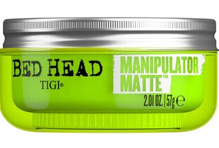 Matu vasks ar spēcīgu fiksāciju Tigi Bed Head Manipulator Matte Wax 57 g cena un informācija | Matu veidošanas līdzekļi | 220.lv