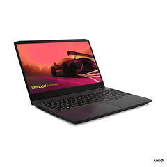 Lenovo IdeaPad Gaming 3 15ACH6 Ryzen 7 5800H 15.6&#34; FHD IPS 250nits AG 8GB DDR4 3200 SSD512 NVMe GeForce RTX 3050 4GB NoOS Shadow Black Portatīvais dators cena un informācija | Portatīvie datori | 220.lv