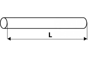 Līme pistole Topex 11x250mm, 12 gab. cena un informācija | Rokas instrumenti | 220.lv