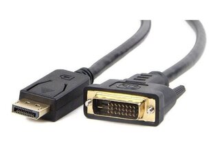 Kabelis DISPLAYPORT M ->DVI-D (24+1) 1,8 m cena un informācija | Kabeļi un vadi | 220.lv