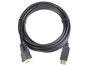 Kabelis DISPLAYPORT M ->DVI-D (24+1) 1,8 m cena un informācija | Kabeļi un vadi | 220.lv