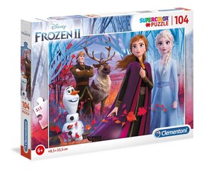 Головоломка/пазл Clementoni Frozen 2, 104 детали цена и информация | Пазлы | 220.lv