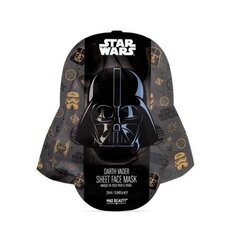 Mad Beauty Star Wars Pēc Vasaras saules & baseina Bērnu mitrinoša joku sejas maska (1 gab. Darth Vader x25 ml) cena un informācija | Bērnu kosmētika, līdzekļi jaunajām māmiņām | 220.lv