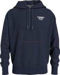 Vīriešu sporta džemperis Tommy Hilfiger TJM TOMMY TAPE HOODIE NAVY DM0DM12934 C87 44126 cena un informācija | Vīriešu džemperi | 220.lv