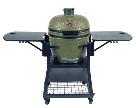 FireBird Kamado Grils 59 cm (23,5 collas) ar mobilo cepšanas grozu FB235 cena un informācija | Grili | 220.lv