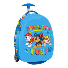 Koferis The Paw Patrol Friendship Zils 16'' (28 x 43 x 23 cm) cena un informācija | Koferi, ceļojumu somas | 220.lv