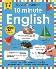 10 Minute English цена и информация | Развивающие книги | 220.lv