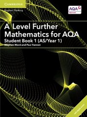 A Level Further Mathematics for AQA Student Book 1 (AS/Year 1) with Digital   Access (2 Years) New edition, A Level Further Mathematics for AQA Student Book 1 (AS/Year 1) with   Cambridge Elevate Edition (2 Years) цена и информация | Развивающие книги | 220.lv