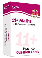 11plus GL Maths Revision Question Cards - Ages 10-11 цена и информация | Развивающие книги | 220.lv