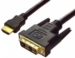 Kabelis Brackton HDMI - DVI 2.0m HD-Read v1.3 cena un informācija | Kabeļi un vadi | 220.lv