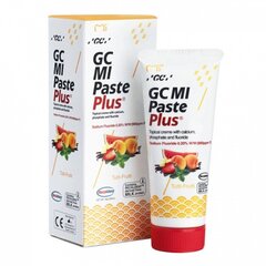 GC Mi Paste Plus Recaldent zobu krēms ar fluoru, jaukti augļi garša, 35 ml cena un informācija | Zobu pastas, birstes | 220.lv