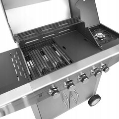 Gāzes grils Teesa BBQ 5001 Master, 125x58x119 cm cena un informācija | Grili | 220.lv