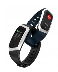 SMARTBAND E18 FIT SMARTWATCH SIRDS MONITORS Android un iOS cena un informācija | Fitnesa aproces | 220.lv