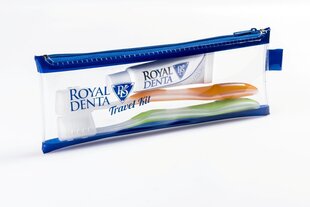 Ceļojumu komplekts zobu kopšanai: Royal Denta Travel Kit Silver cena un informācija | Zobu pastas, birstes | 220.lv